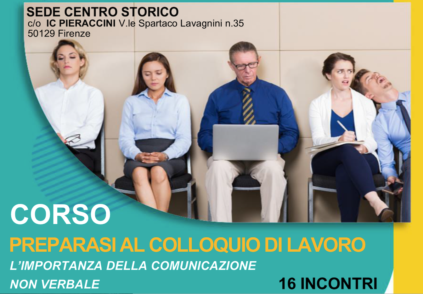 Immagine per CORSO:  PREPARASI AL COLLOQUIO DI LAVORO  -  II EDIZIONE
